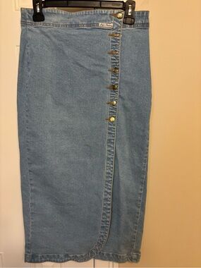 Vintage Denim Skirt